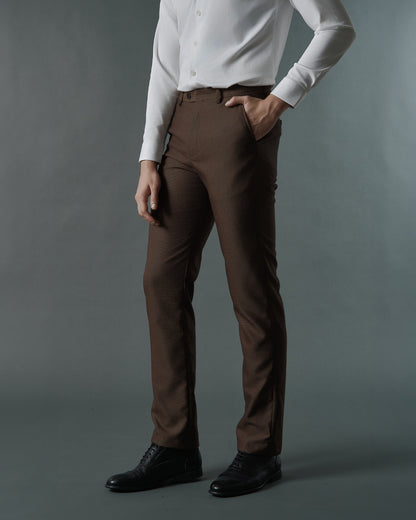 THE SINCLAIR SINGLE BREASTED SUIT (GOLDEN BROWN)