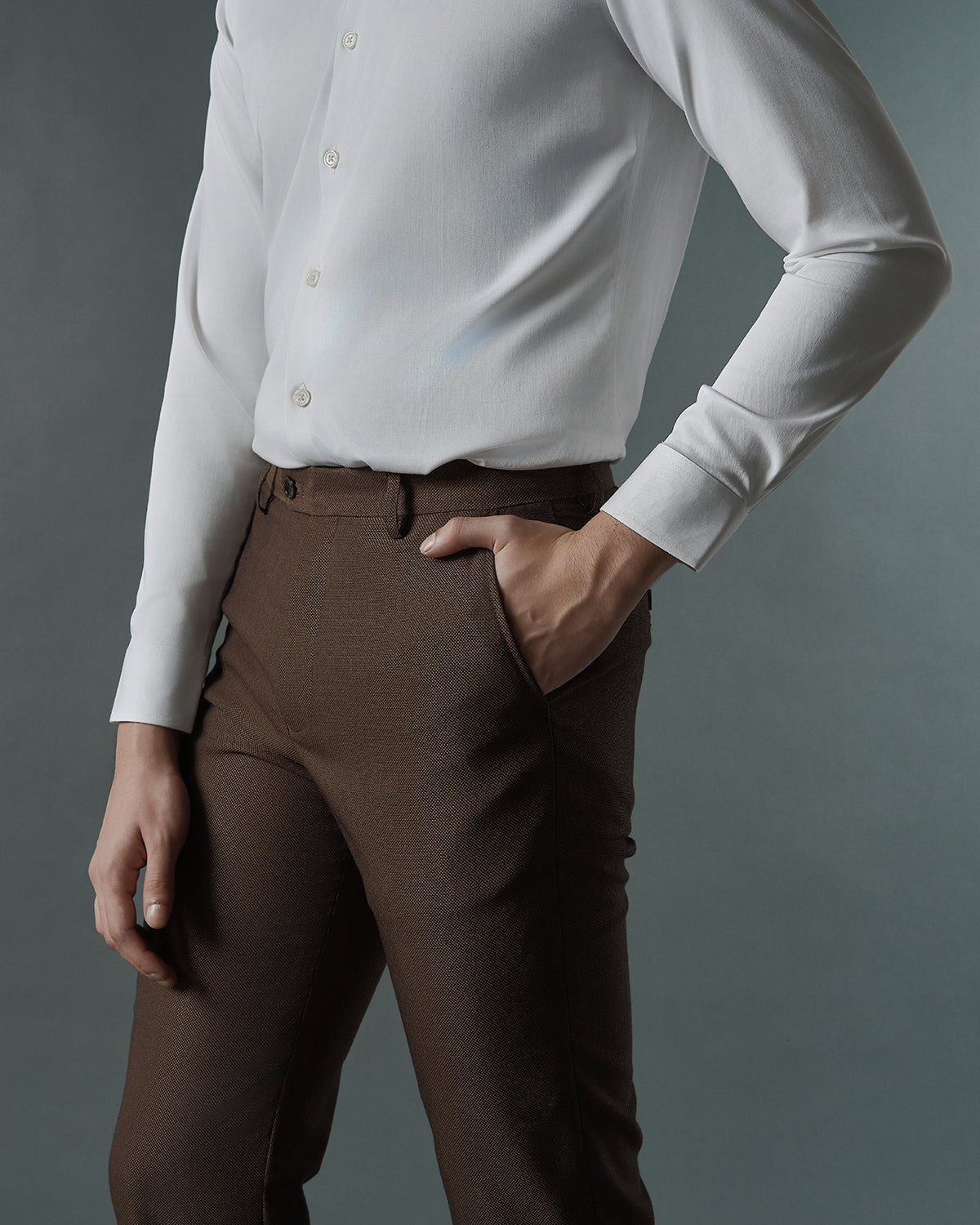 THE SINCLAIR SINGLE BREASTED SUIT (GOLDEN BROWN)