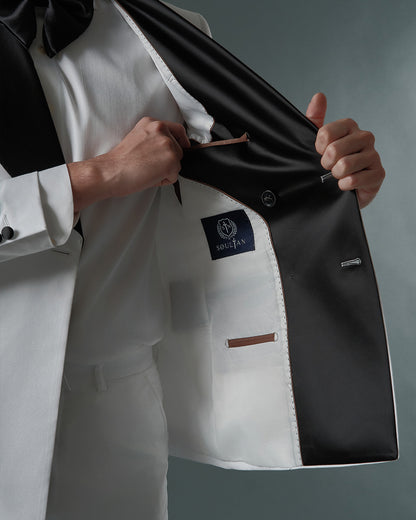 THE ASTOR DOUBLE BREASTED SUIT (OFF WHITE)