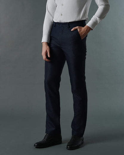 THE SINCLAIR SINGLE BREASTED SUIT (NAVY BLUE)