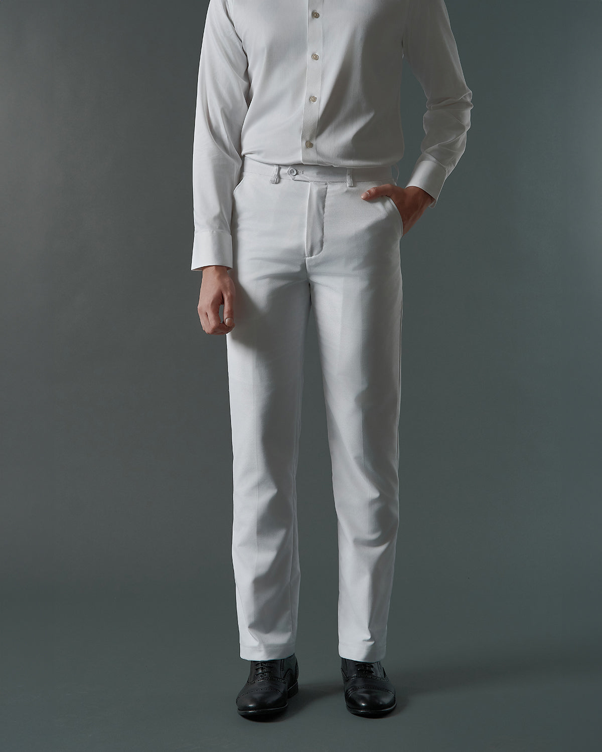 THE ASTOR DOUBLE BREASTED SUIT (OFF WHITE)
