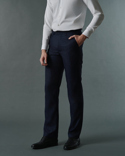 THE WINDSOR DOUBLE BREASTED SUIT (NAVY BLUE)
