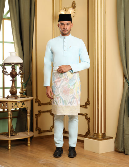 MINOR DEFECT SOULTAN BAJU MELAYU (AQUA BLUE)