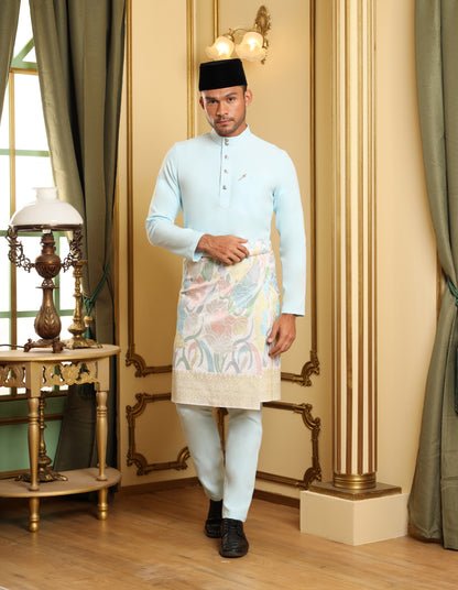 MINOR DEFECT SOULTAN BAJU MELAYU (AQUA BLUE)