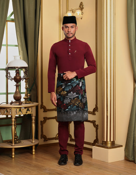 SOULTAN BAJU MELAYU (BURGUNDY)