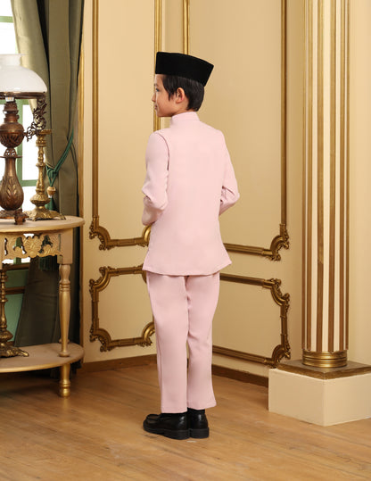 MINOR DEFECT SOULTAN BAJU MELAYU FOR KIDS (DUSTY PINK)