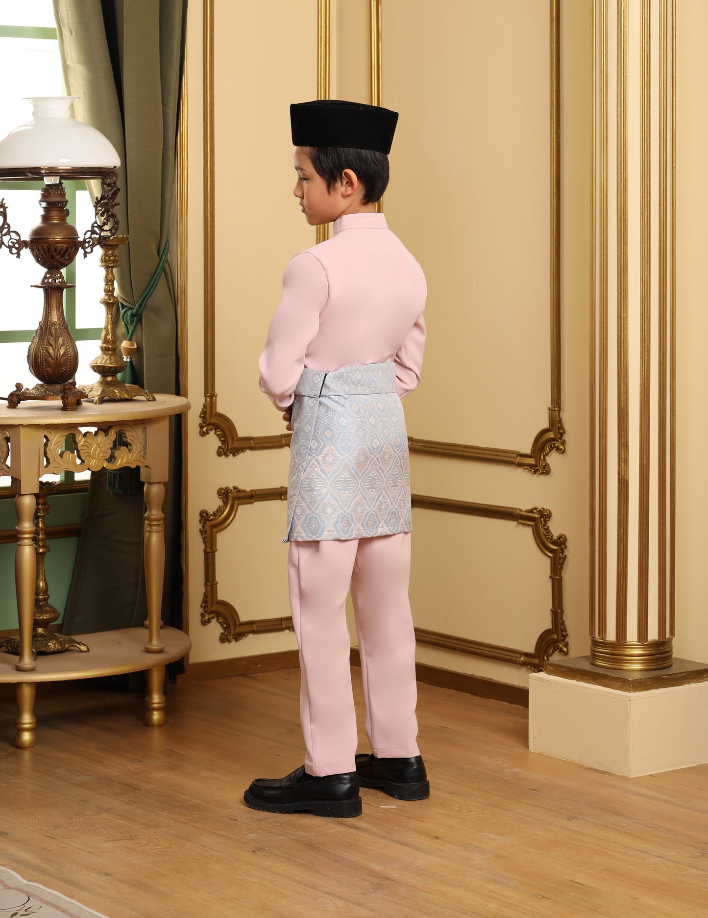 MINOR DEFECT SOULTAN BAJU MELAYU FOR KIDS (DUSTY PINK)