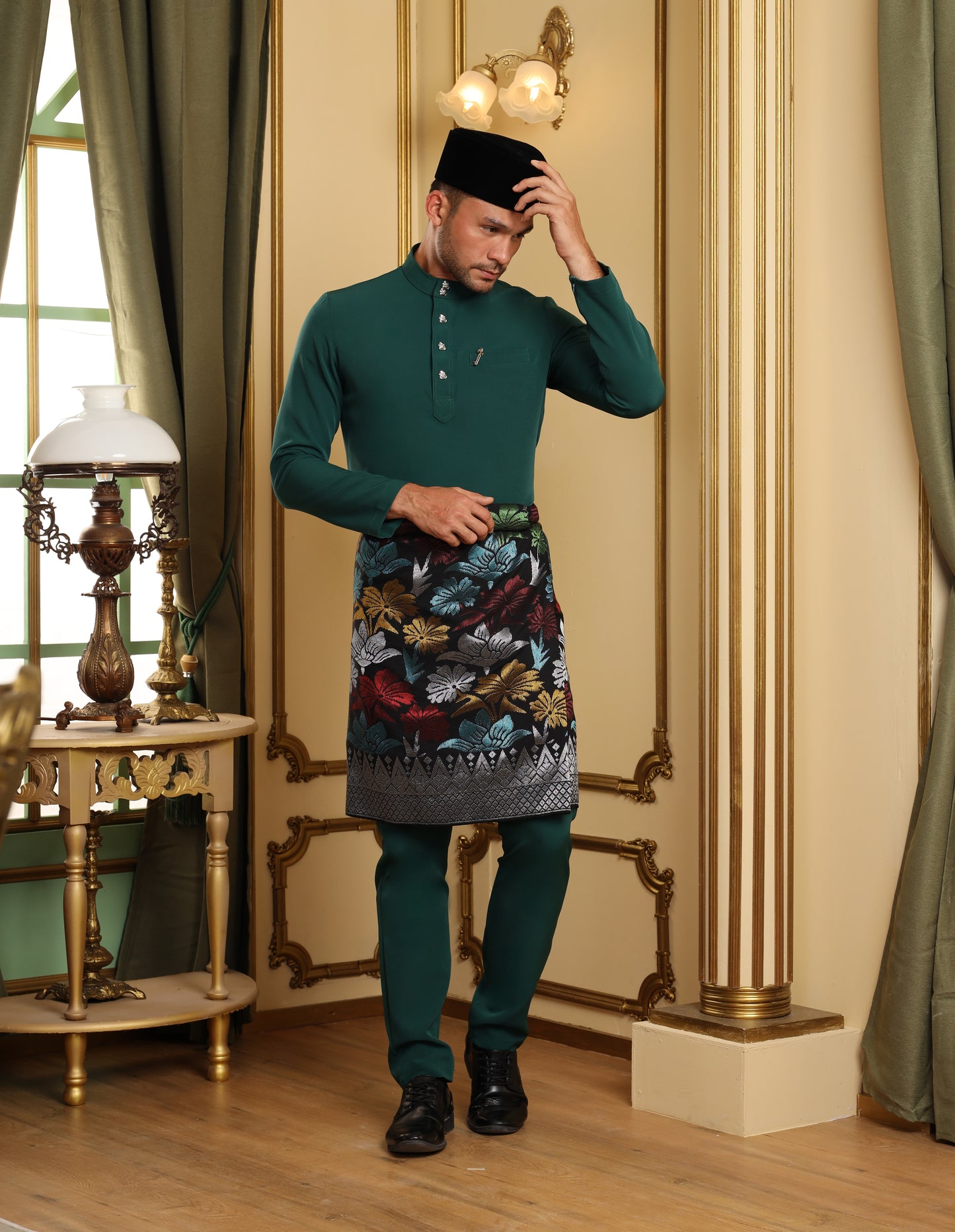 SOULTAN BAJU MELAYU (EMERALD GREEN)