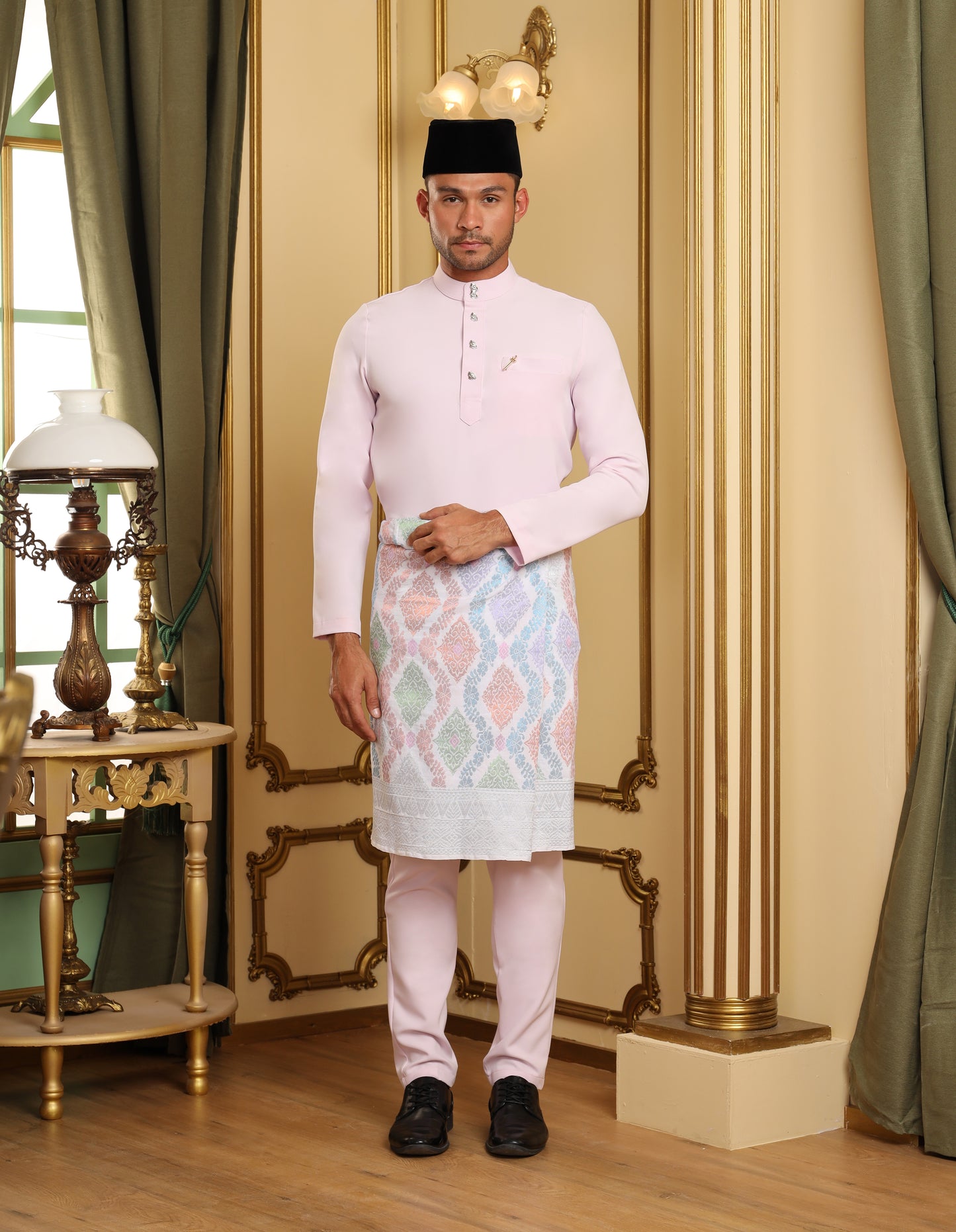 SOULTAN BAJU MELAYU (DUSTY PINK)