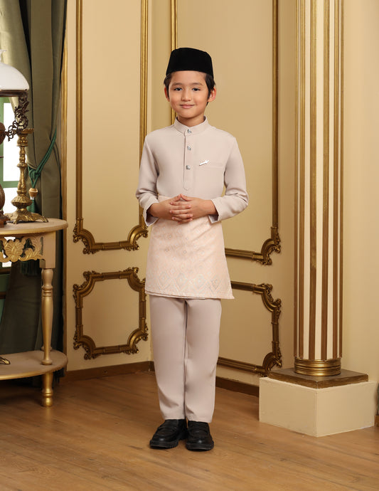 MINOR DEFECT SOULTAN BAJU MELAYU FOR KIDS (CHAMPAGNE)