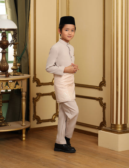MINOR DEFECT SOULTAN BAJU MELAYU FOR KIDS (CHAMPAGNE)