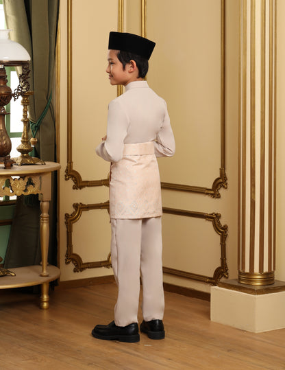 MINOR DEFECT SOULTAN BAJU MELAYU FOR KIDS (CHAMPAGNE)