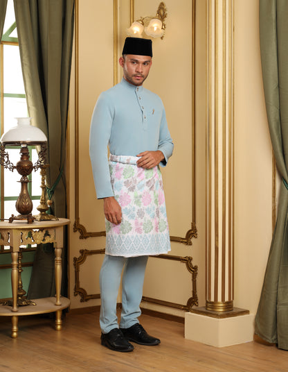 MINOR DEFECT SOULTAN BAJU MELAYU (MISTY BLUE)