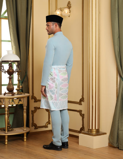 MINOR DEFECT SOULTAN BAJU MELAYU (MISTY BLUE)