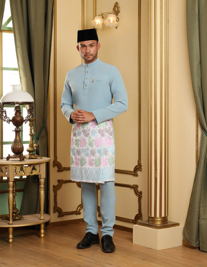 MINOR DEFECT SOULTAN BAJU MELAYU (MISTY BLUE)