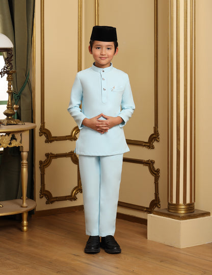 MINOR DEFECT SOULTAN BAJU MELAYU FOR KIDS (AQUA BLUE)