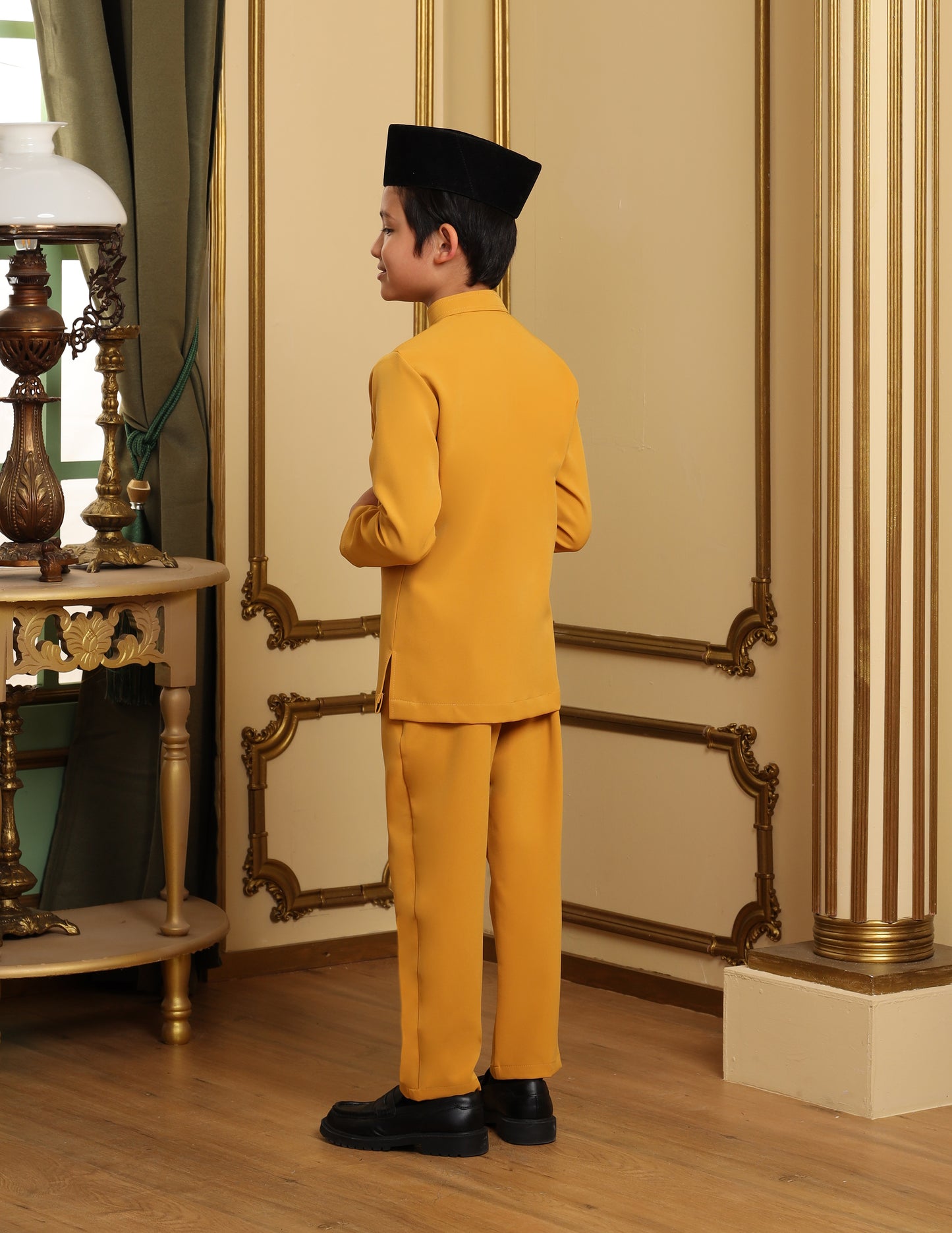 MINOR DEFECT SOULTAN BAJU MELAYU FOR KIDS (MUSTARD)