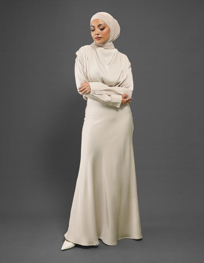 LAURENT DRESS (CHAMPAGNE)