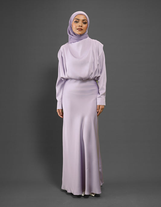 LAURENT DRESS (LILAC)
