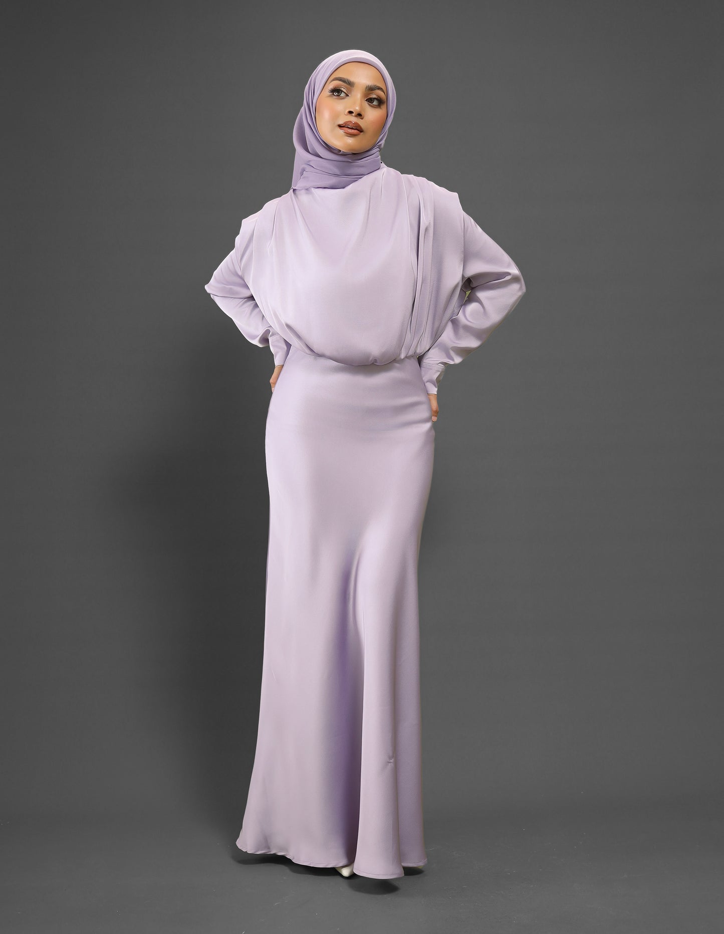LAURENT DRESS (LILAC)