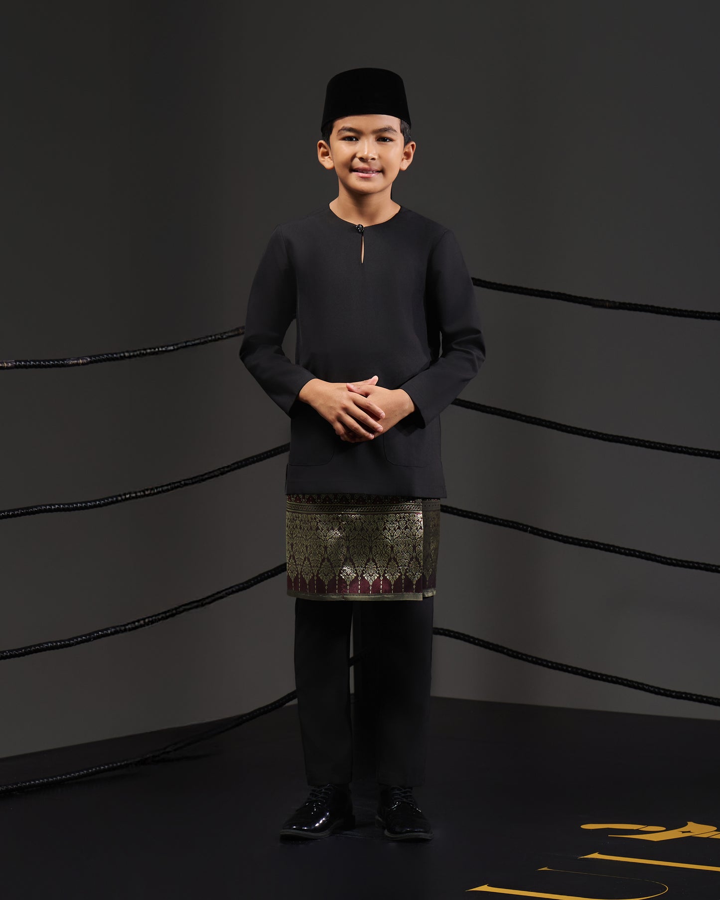 ARJUNA TELUK BELANGA KIDS (BLACK)
