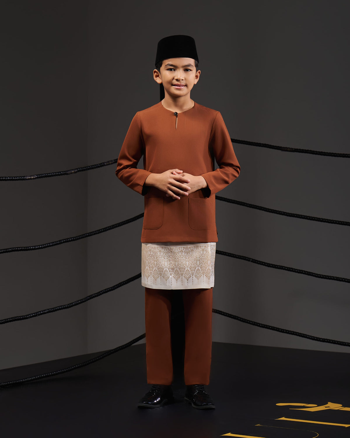 MINOR DEFECT ARJUNA TELUK BELANGA KIDS (BROWN)