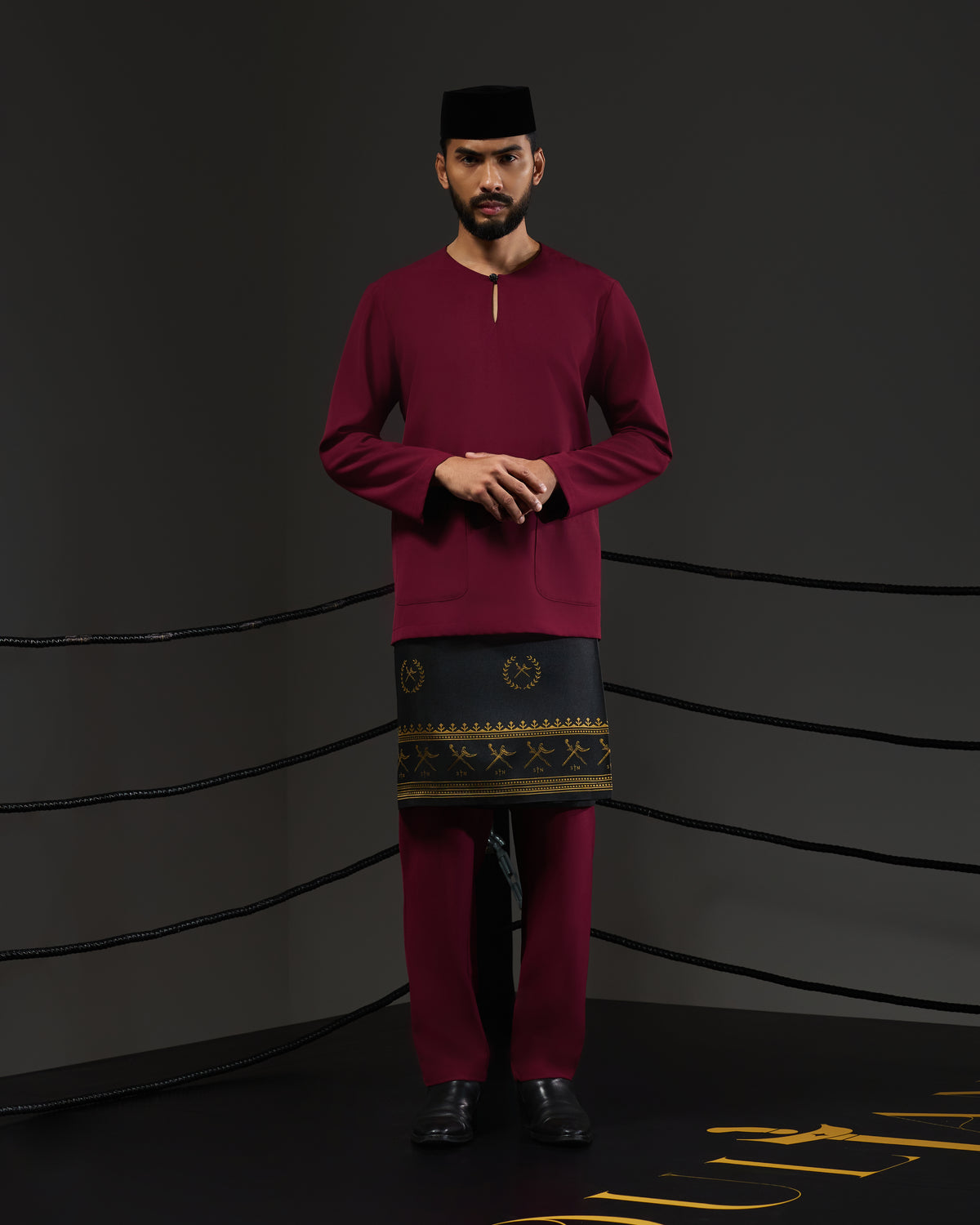 MINOR DEFECT ARJUNA TELUK BELANGA (BURGUNDY)