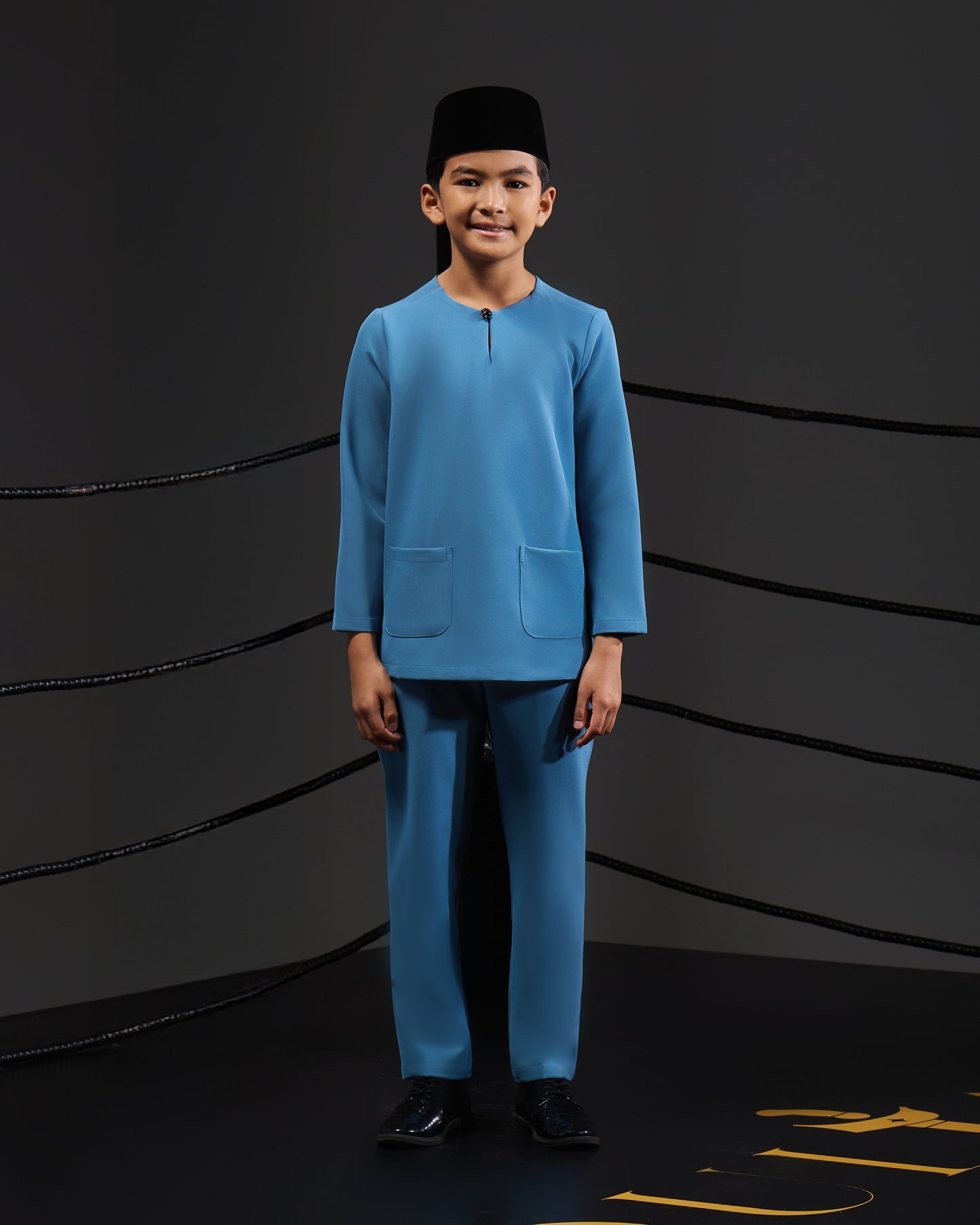 MINOR DEFECT ARJUNA TELUK BELANGA KIDS (DIAMOND TEAL BLUE)