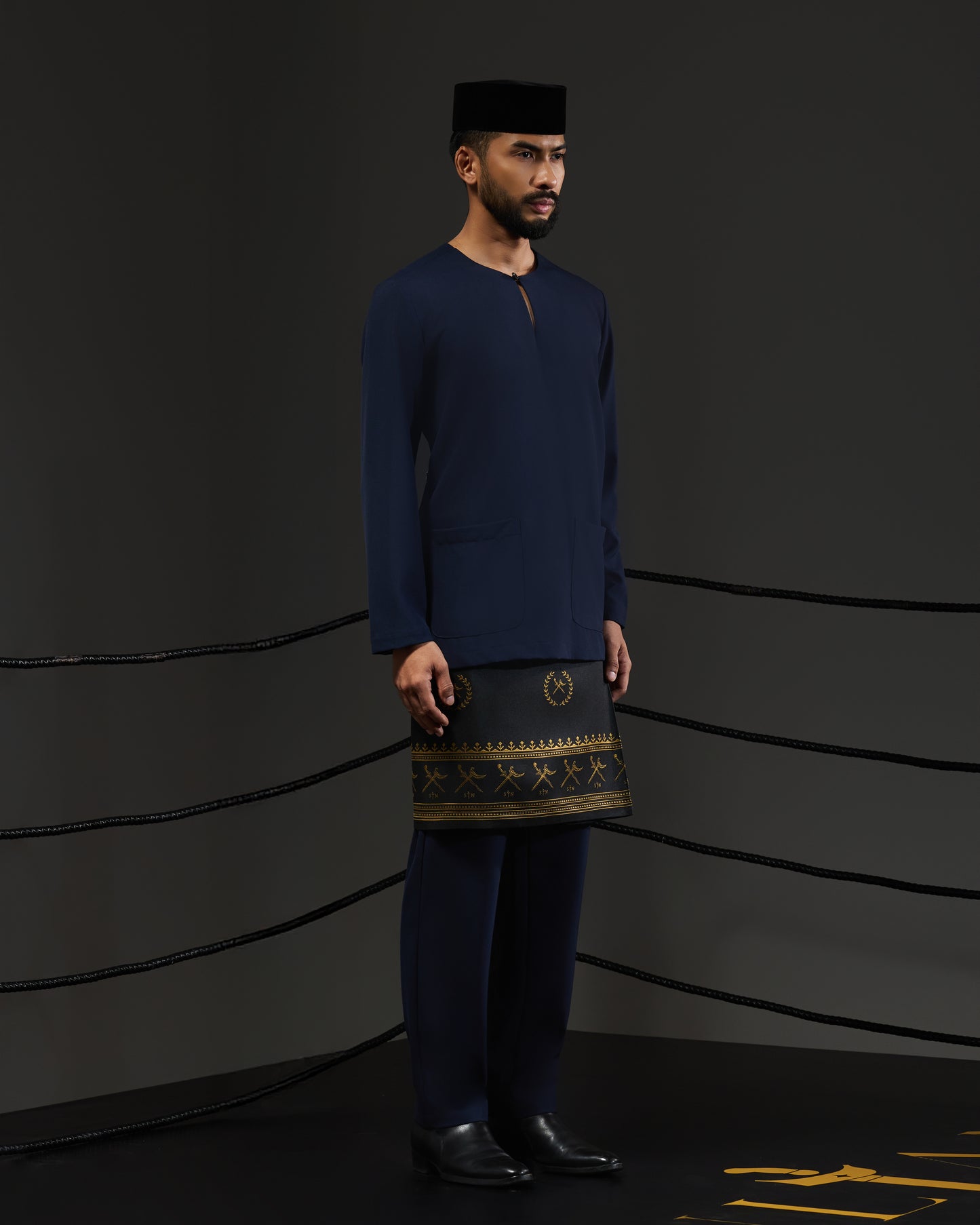 MINOR DEFECT ARJUNA TELUK BELANGA (NAVY BLUE)