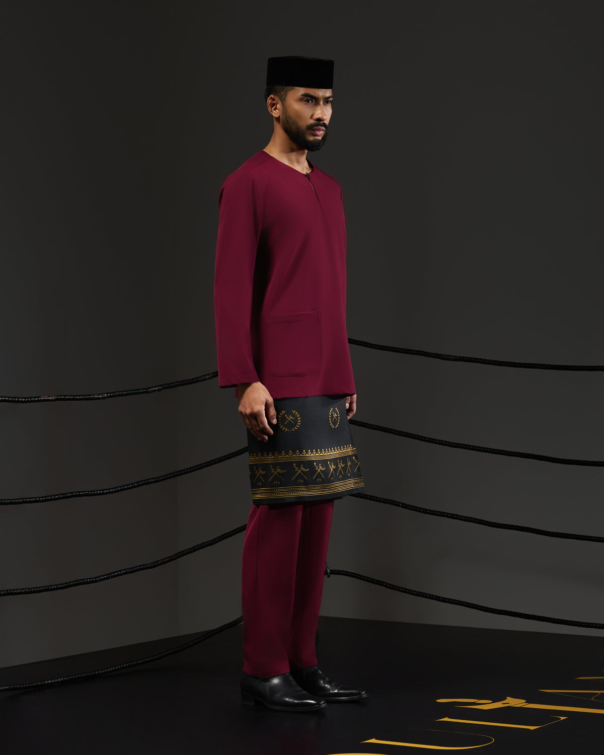 MINOR DEFECT ARJUNA TELUK BELANGA (BURGUNDY)