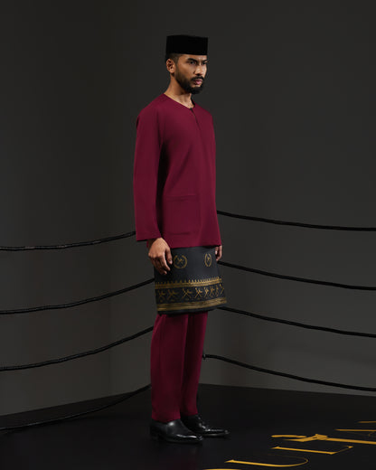 MINOR DEFECT ARJUNA TELUK BELANGA (BURGUNDY)