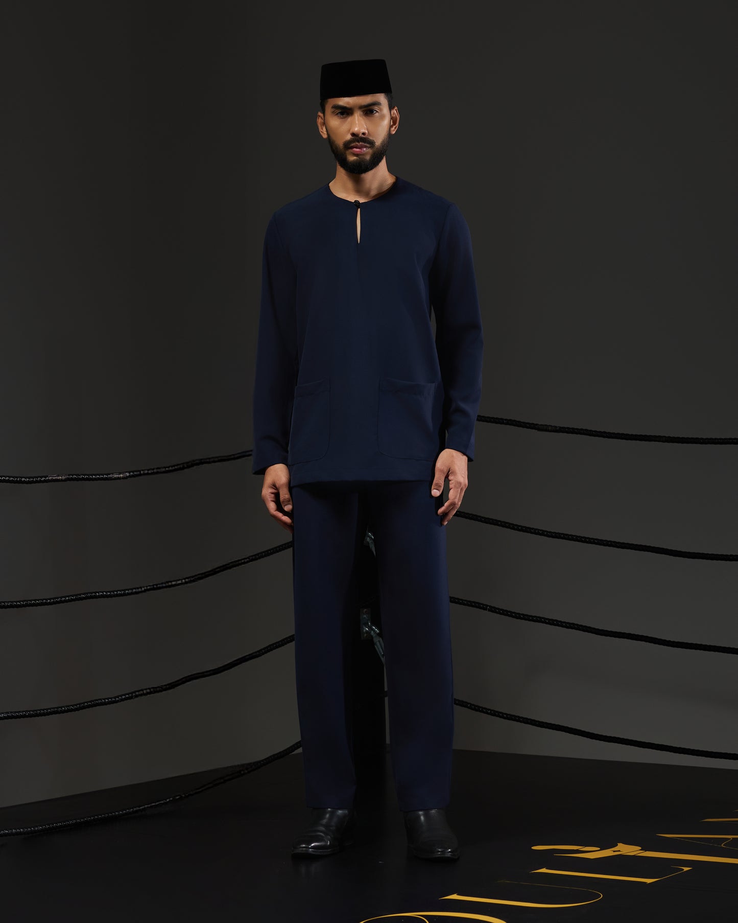 MINOR DEFECT ARJUNA TELUK BELANGA (NAVY BLUE)