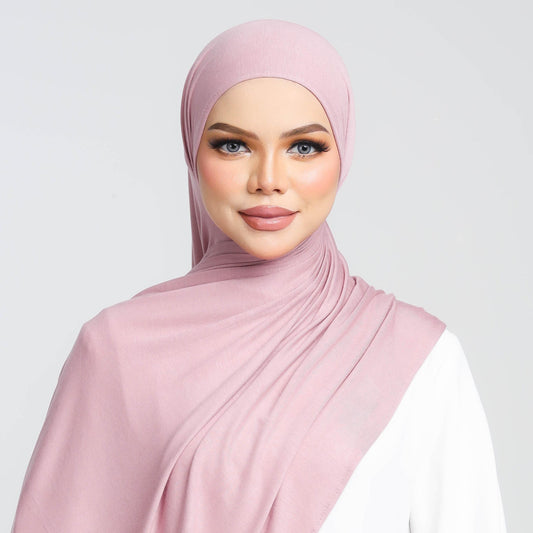 JERSEY SHAWL (DUSTY PINK)