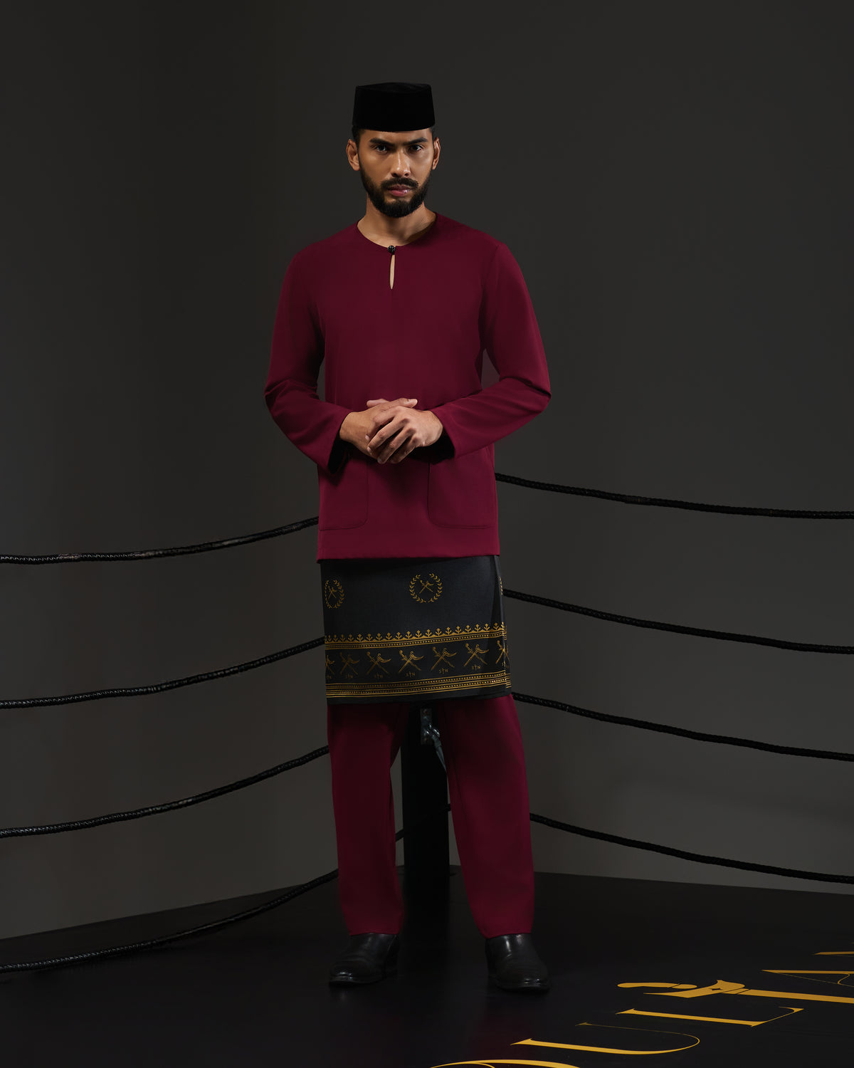 MINOR DEFECT ARJUNA TELUK BELANGA (BURGUNDY)