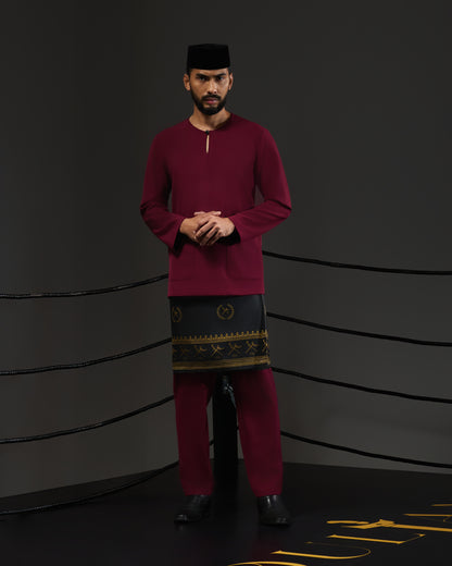 MINOR DEFECT ARJUNA TELUK BELANGA (BURGUNDY)