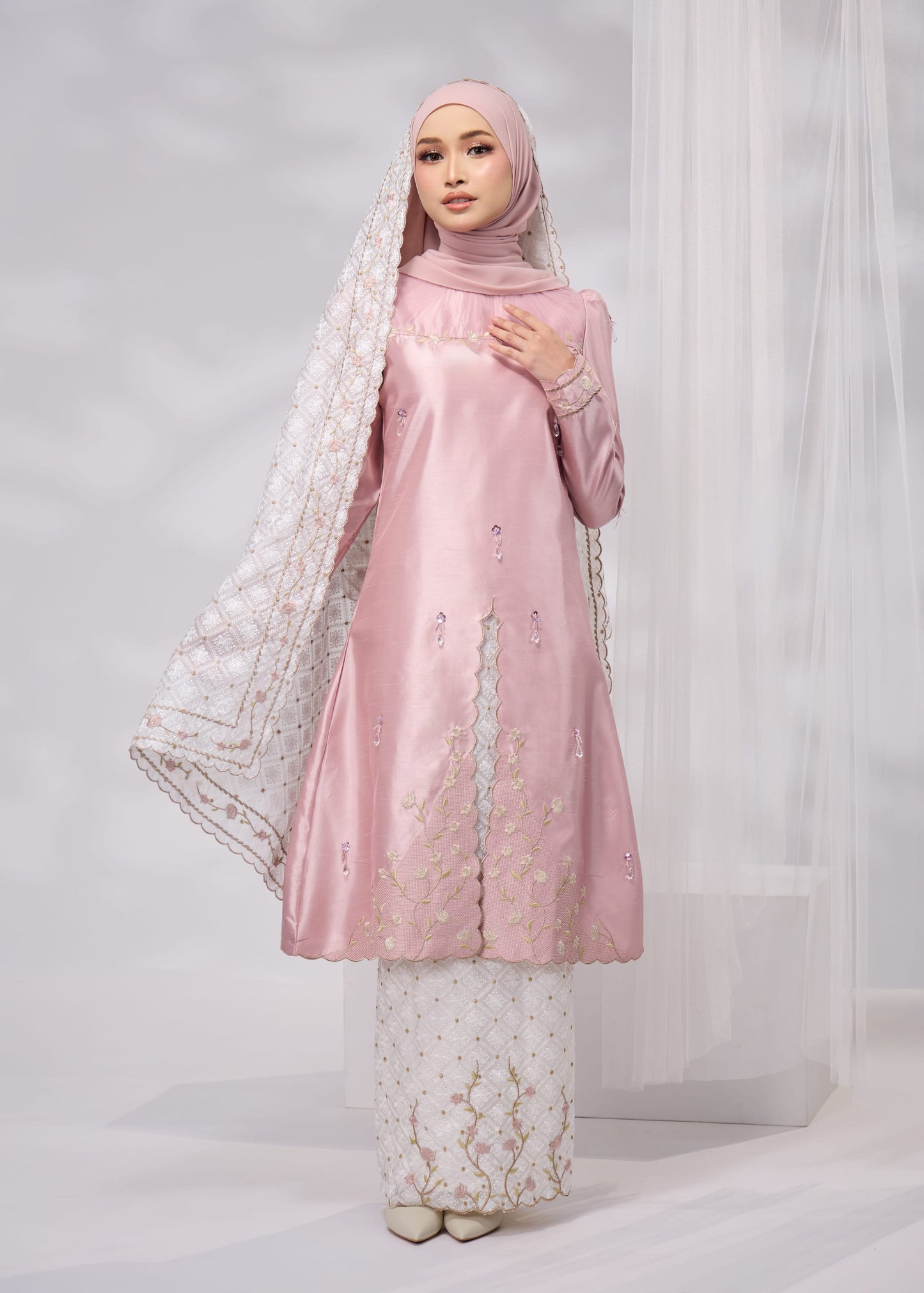 ALANNA KURUNG (DUSTY PINK)