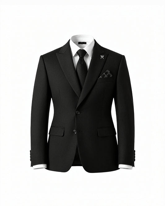 THE ALDEN SINGLE BREASTED SUIT (BLACK)