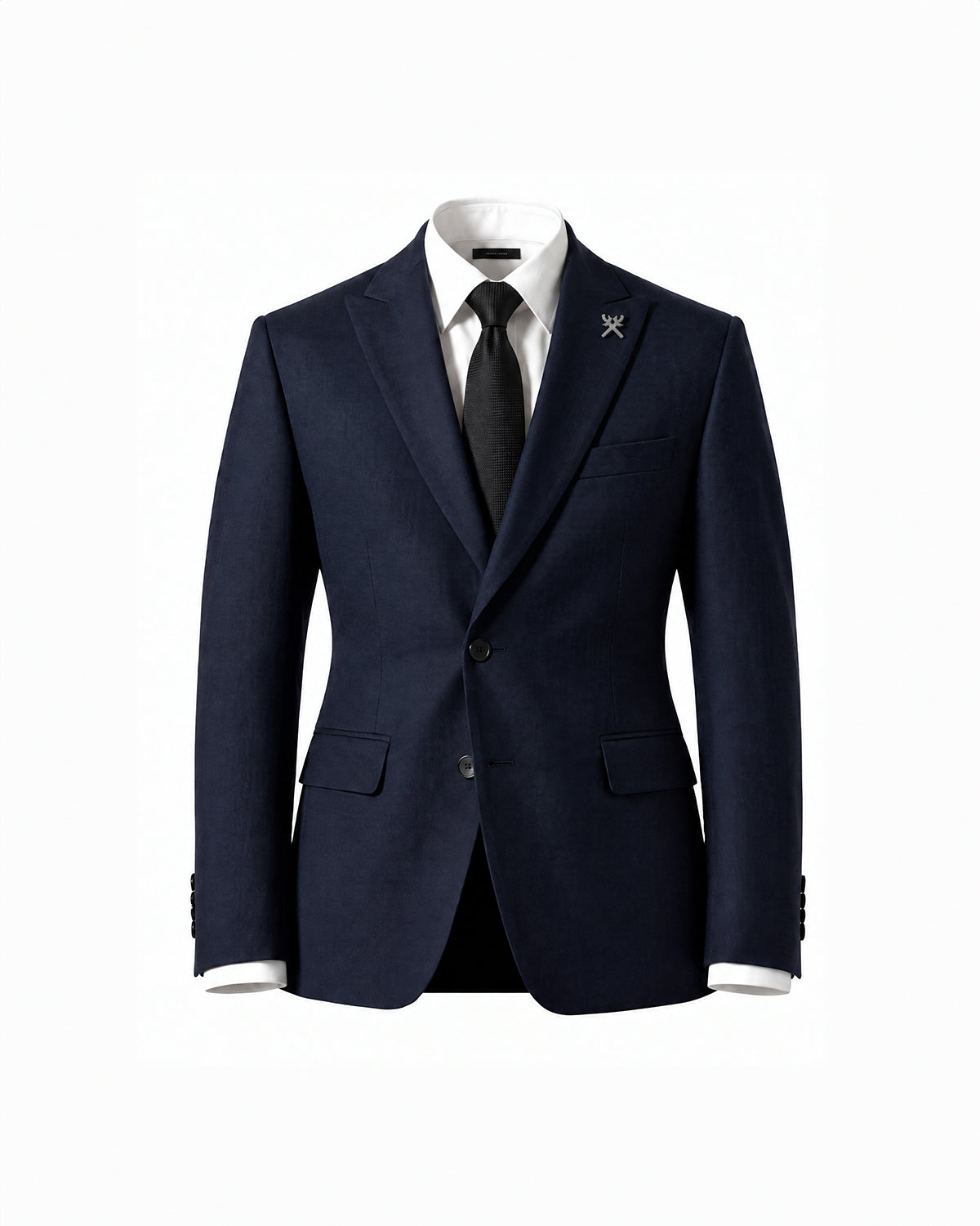 THE ARTHUR SINGLE BREASTED SUIT (NAVY BLUE)