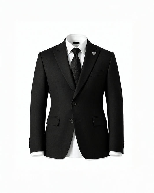 THE ARTHUR SINGLE BREASTED SUIT (BLACK)