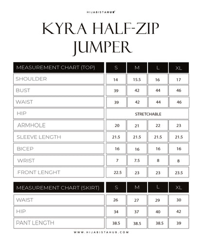MINOR DEFECT KYRA HALF-ZIP JUMPER (OFF WHITE)