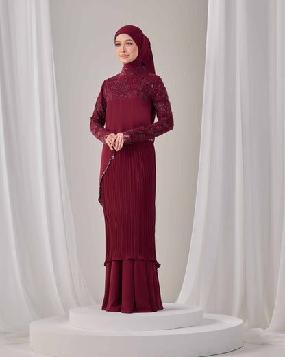 EMARA KURUNG (BURGUNDY)
