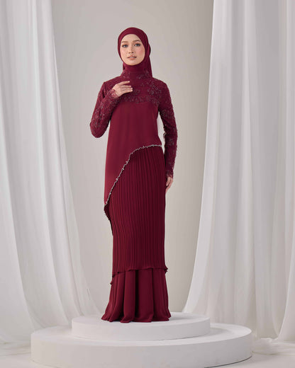 EMARA KURUNG (BURGUNDY)
