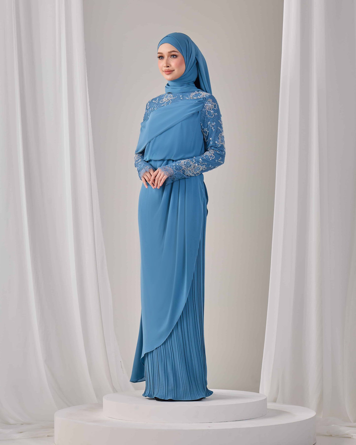 EMERY DRESS (DIAMOND BLUE)