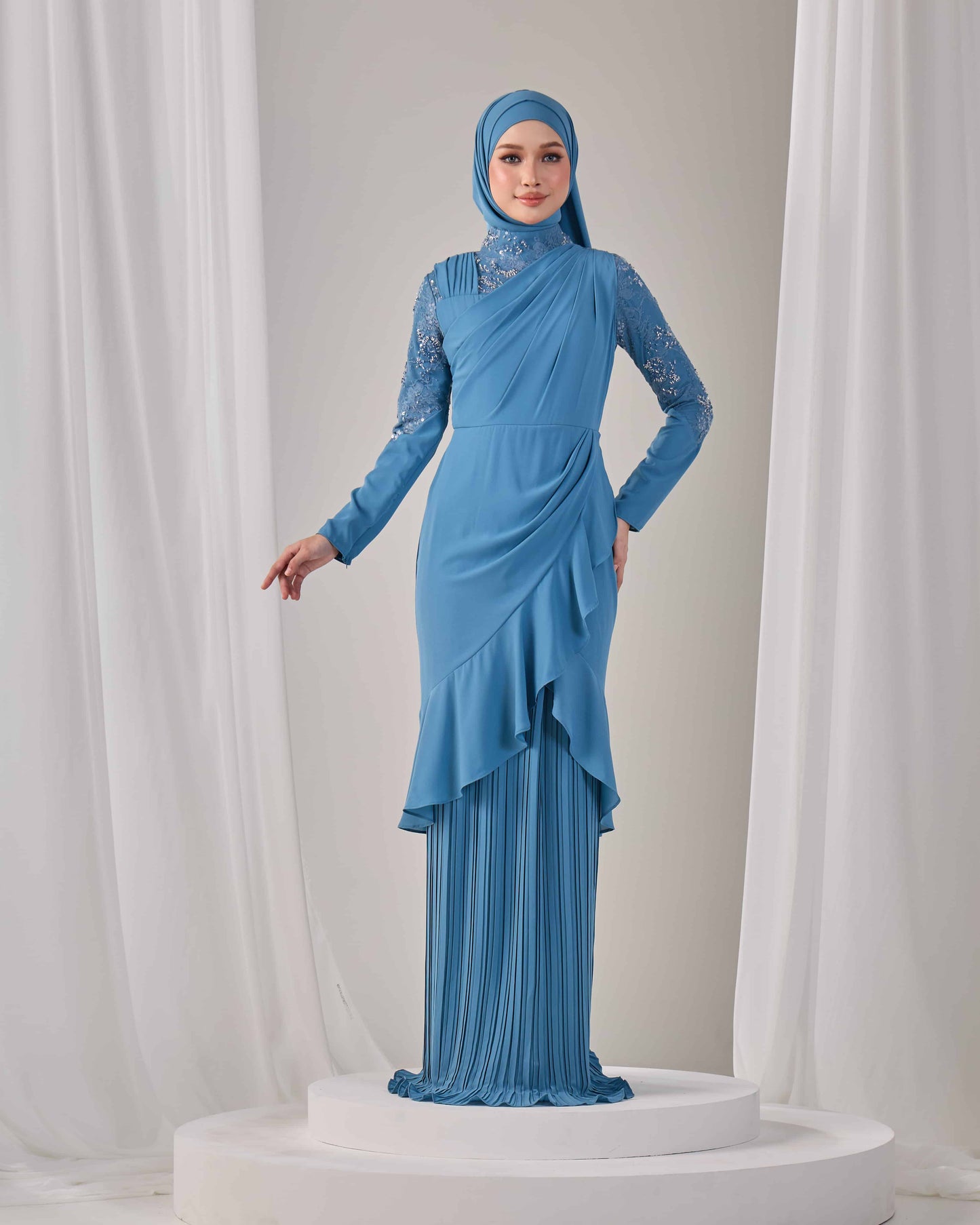 RAELYN DRESS (DIAMOND BLUE)
