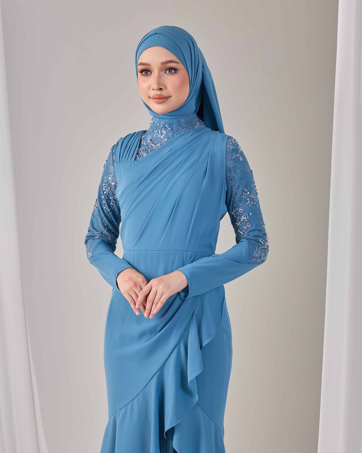 RAELYN DRESS (DIAMOND BLUE)