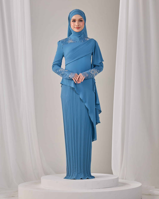 ADALINE DRESS (DIAMOND BLUE)