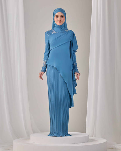 ADALINE DRESS (DIAMOND BLUE)