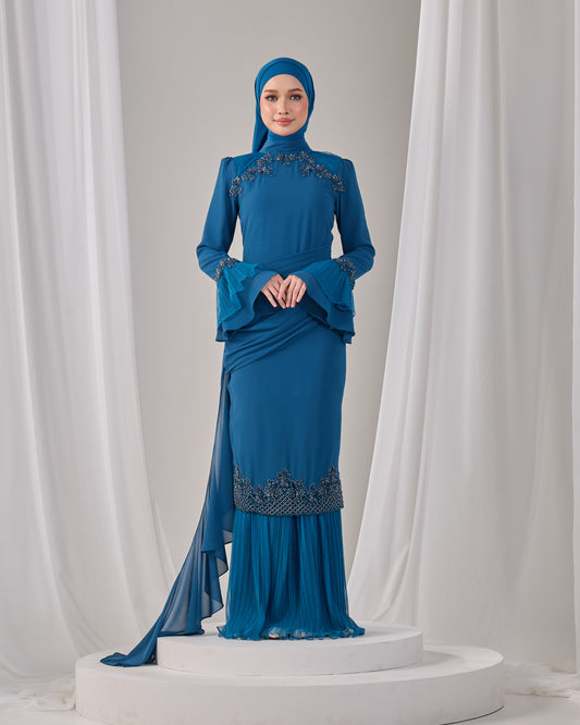 HAYLIE KURUNG (TEAL BLUE)