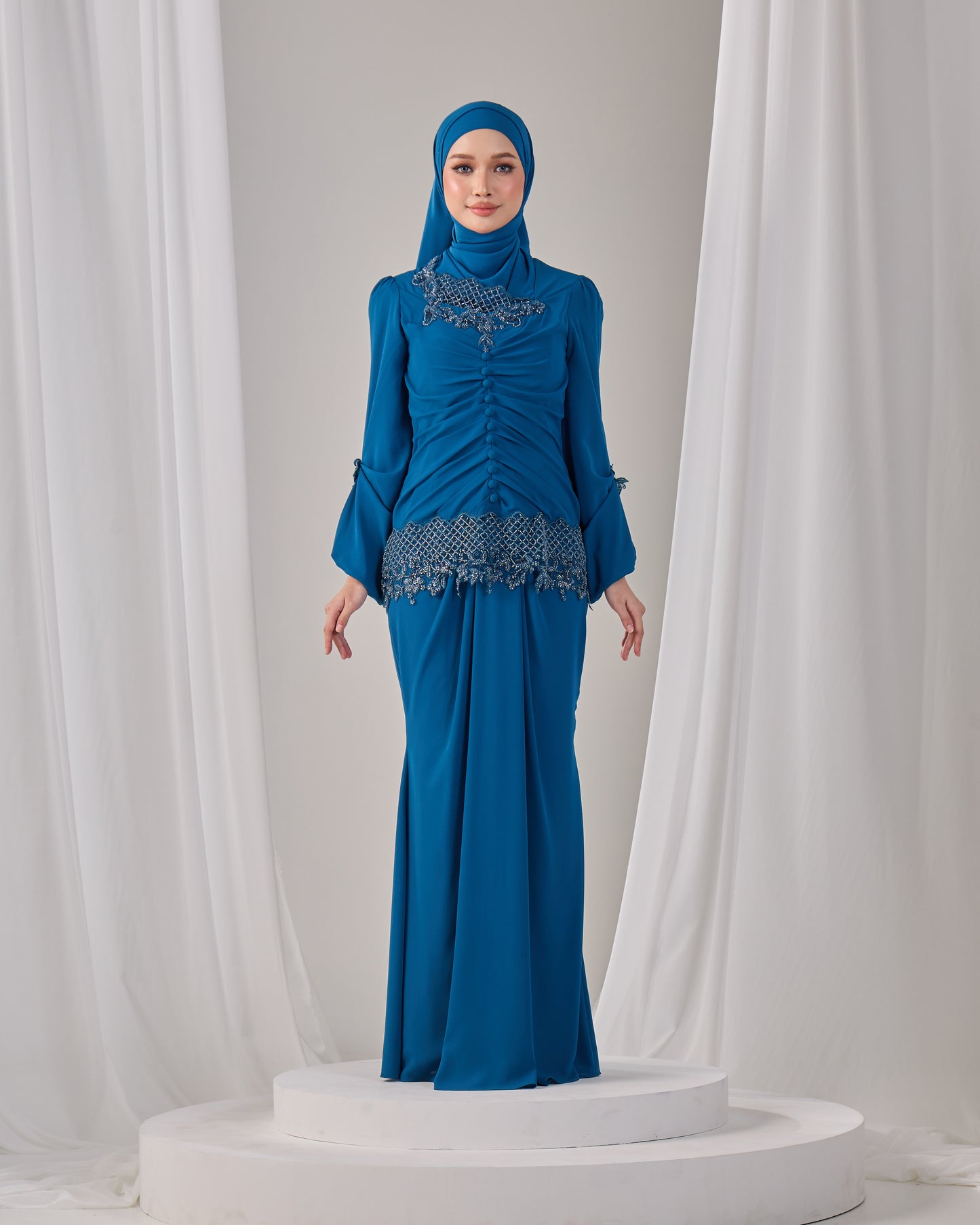 IZZEL KURUNG (TEAL BLUE)