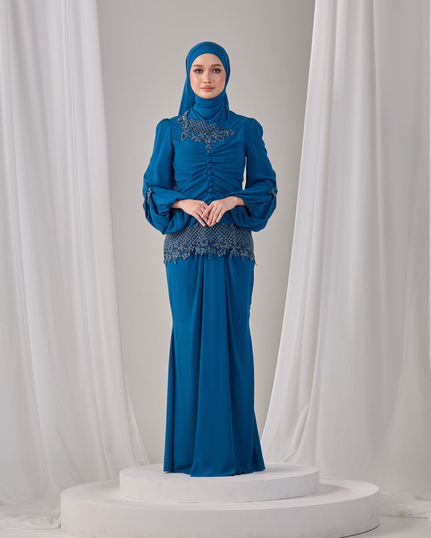 IZZEL KURUNG (TEAL BLUE)